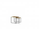 2-diivanilaua komplekt ADRK Furniture Aria, pruun