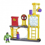 Hasbro Marvel Spidey ja h&auml;mmastavad s&otilde;brad: Hulk Smash Yard Playset (F3717)