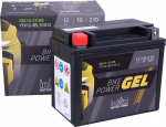 Moto aku IntAct 10Ah YTX12-BS GEL 150x87x130+