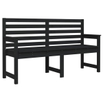 vidaXL aiapink, must, 159,5x48x91,5 cm, m&auml;nnipuit