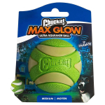 Koera m&auml;nguasi Chuckit pall Max Glow Ultra M, roheline