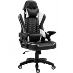 P&ouml;&ouml;rlev m&auml;ngutool, Feyton, Kraken Chairs, must ja valge
