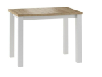 Laud Ronda 70x100cm, tammekuld/valge