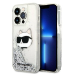 Karl Lagerfeld KLHCP14LLNHCCS iPhone 14 Pro 6,1 h&otilde;bedane/h&otilde;bedane Glitter Choupette pea deklas