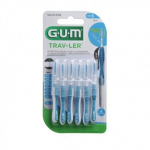 Hambavaheharjad 6 tk. GUM&reg; (1614) Travler 1,6 mm
