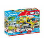 PLAYMOBIL 71202 Kiirabi, millel on helid ja valgustus, City Action p&auml;&auml;steteenistus