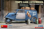 Liimitav mudel MiniArt 38057 Tempo A400 Lieferwagen Milk Delivery Van 1/35