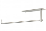 Rippuv paberihoidja 33 x 8 x 6,2 cm A10, liimitav, hall