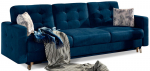 Diivan Asgard, 235x95x86 cm, sinine