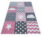 Vaip lastetuppa Ayyildiz Kids Pink 0620, 80x150 cm