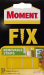 Kahepoolne teip MOMENT Fix Removable 10 tk
