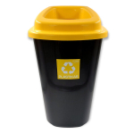 Pr&uuml;gikast Sort Bin, 45L, kollane