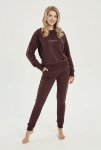 Naiste spordip&uuml;ksid 3057-S-01 A/W 23-24, pruunid