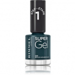 Geellakk Rimmel Super Gel Nail Polish, 068 Beach House Blue, 12 ml