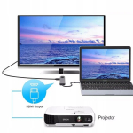 Adapter RJ45 1000Mbps HDMI USB 3.0 USBC PD 100W