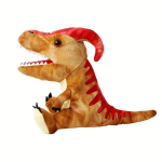 30cm Dinosaur K&auml;piknukk Lastele Halloween J&otilde;ulukink., Parasaurolophus