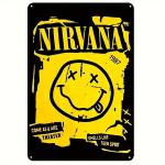 1tk Retro Rockb&auml;ndi Plakat Tina Metallm&auml;rk, Sobib Kodu Ukse Aeda.