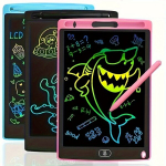 Digitaalne joonistustahvel K&auml;ekirja Tahvel, Kustutatav Graffiti Tahvel, 21.59 Cm LCD., Rožinis