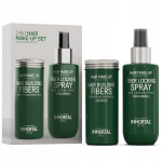 IMMORTAL juuste tihenduskiud Tumepruun, juuste kohest tihendamise komplekt - tumepruun, mikrokiud + fikseerija