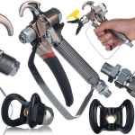 V&auml;rvip&uuml;stol Rosfix TurboJet TJ1 &ndash; Professionaalne terasest korpus, Ergonoomiline k&auml;epide, Kaal 488 g