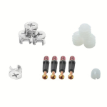 50tk M&ouml;&ouml;blivormide Lukustuskruvi Kinnitused, M&ouml;&ouml;bli &Uuml;henduslukustus Mutrid