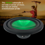 10-tolline Subwoofer, Professionaalne Madalsagedus Audio MAX.500W, RMS.60W, Auto Komponent, Mitmev&auml;rviline., Žalias
