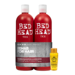 Komplekt TIGI Bed Head Resurrection: &scaron;ampoon 750ml + palsam 750ml + RICH Argan Oil juukse&otilde;li 30ml