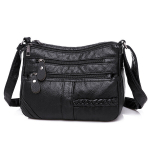 crossbody kott 6- Moodne naistekott Pu Pehmest nahast &otilde;lakott Mitmekihiline Crossbody kott Kvaliteetne V&auml;ike kott Punane K&auml;ekott Rahakotid, &bdquo;crossbody&ldquo; krep&scaron;ys 6