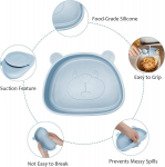 Laste taldrikute komplekt lusika ja kahvliga Miracle Baby, 4 tk.