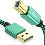 Aioneus USB-laadimiskaabel printerile, 5M/16FT k&otilde;rge kiirusega USB 2.0 kaabel., 2,85 mln. / 9,35 pėdų