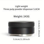 Roostevaba Teras Kohvipress Espresso Jaotust&ouml;&ouml;riist Tasapinnalise Alusega., 58 mm