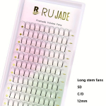Pikad Varre Premade Vol&uuml;&uuml;m F&auml;nnid Ripsmed Pikendused., 5D D