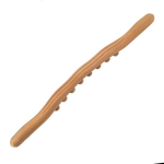 Uus 8 Helmega Gua Sha Massaažikepp, karboniseeritud puidust., Mediena-8 karoliukai