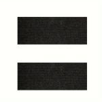 2tk Kass Kraapimismatid 99.82cm x 29.97cm, L&otilde;igatav & Isekleepuv., Juoda