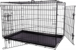 Flamingo Mezo must metallist koerapuur XXL 124x76x83 cm
