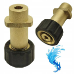 Asendusosa survepesuri adapter K&auml;rcher K2&ndash;K6 jaoks &ndash; Vastupidav, &Uuml;hildub M22x1,5 mm, Kiir&uuml;hendus