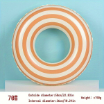 Ujumisr&otilde;ngas Retro PVC, 70 oranžinė