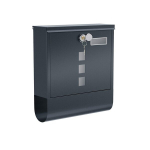 Postkast, SONGMICS, 30,5x9,5x33,3 cm, antratsiit