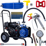 V&auml;rviprits Rosfix Blue Strong Hurricane 1690 BSH01 &ndash; Bensiinimootor, Roostevaba teras, 18 l/min