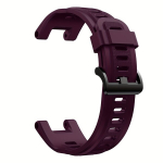 1tk Silikoonist Kellarihm Huami Amazfit T-Rex/T-Rex Pro jaoks variant-101710, Tamsiai violetinė
