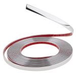 Kroomitud dekoratiivne kleeplint autole 12mm, 5m