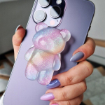 Teleskoopiline telefonihoidja Sweet Bear BEAR KLIP Rainbow UDT18
