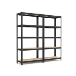 Riiulid laoruumile, 2 tk komplektis, 180x90x40 cm, h&otilde;bedane
