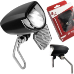 Esi rattavalgusti d&uuml;naamo ja valguse s&auml;ilitamisega, 25 luks 60 luumenit