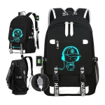 Universaalne kooli spordikott helendava graafikaga USB PL157 1471586