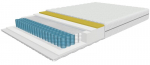 M&auml;luvahust ja taskustega vedrudega madrats Azzurra 160x200x21cm