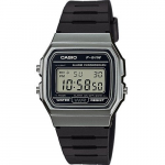 Digitaalne kell Casio F-91WM-1BEF, must TY53301
