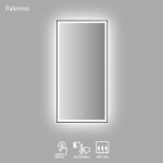 Peegel LED Palermo, 140x70
