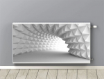 Magnetiline maskeerimismatt radiaatorile valge tunnel 3d 60x100cm