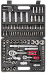 Peade ja t&ouml;&ouml;riistade komplekt 1/2 + 1/4 109 osa.
